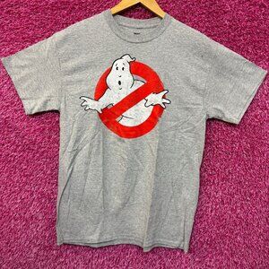 Ghostbusters Who You Gonna Call Classic Movie Logo Tee M